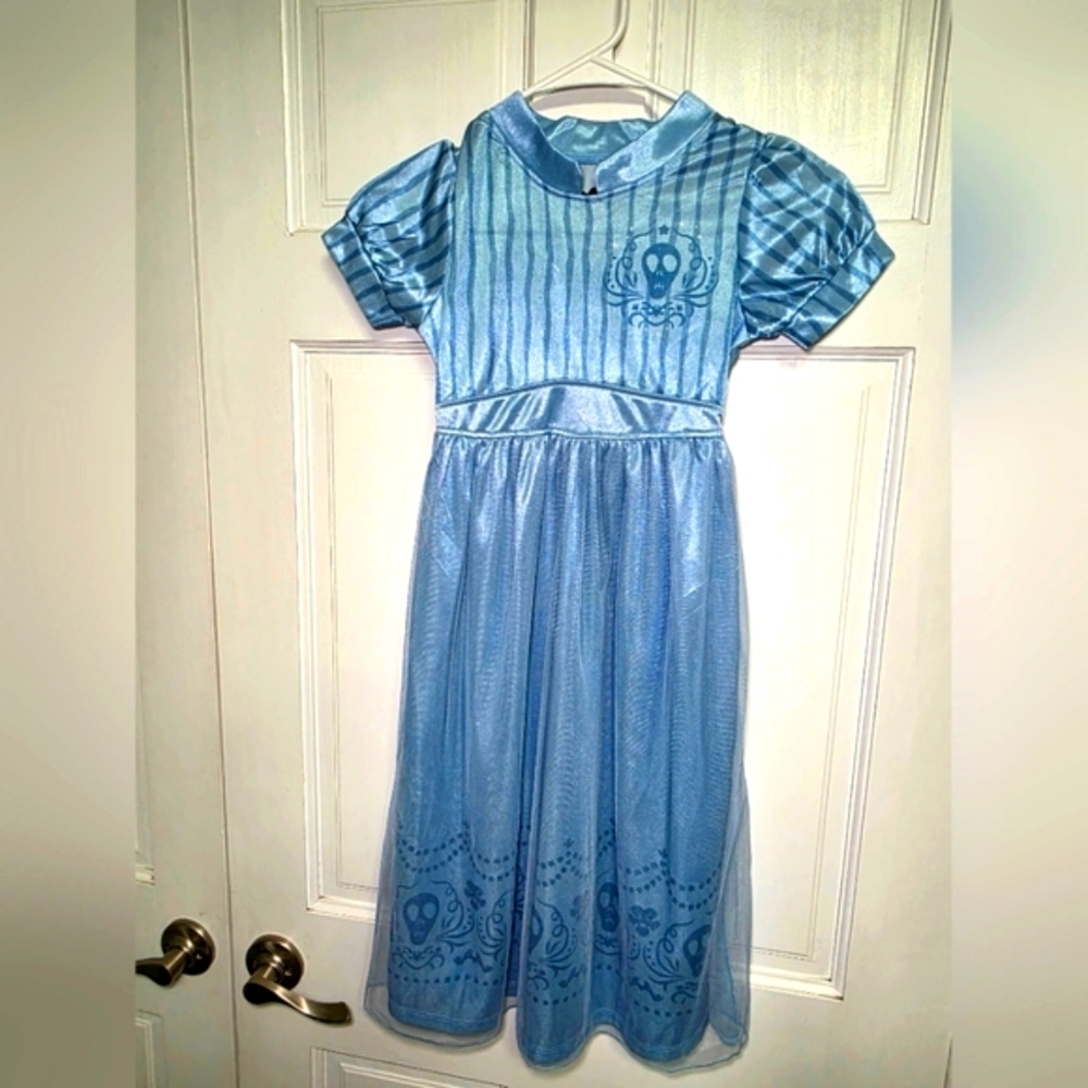 BeetleJuice Dress-Up Casual Dress- Girls Size Sm (6/6X) Halloween